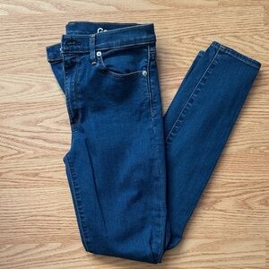 GAP Women's Deep Indigo Skinny Jeans